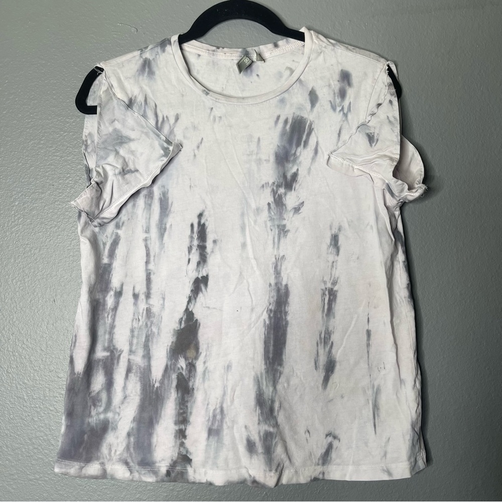 ASOS Tie Dye Distressed Sleeveless Shirt